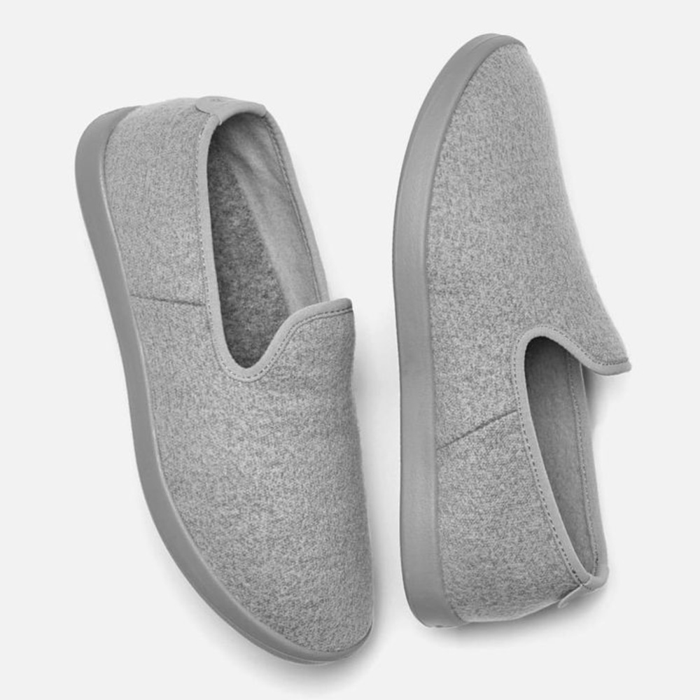 NWOT Allbirds Women’s Wool Loungers Size 9 Grey Slip-On Shoe DISCONTINUED